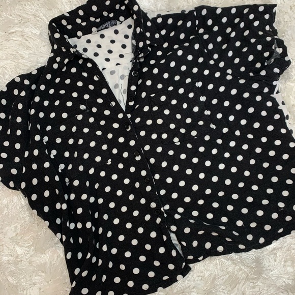 vintage polka dot top - Picture 3 of 3
